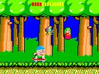 une photo d'Ã©cran de Wonder Boy (Game Gear) sur Sega Game Gear